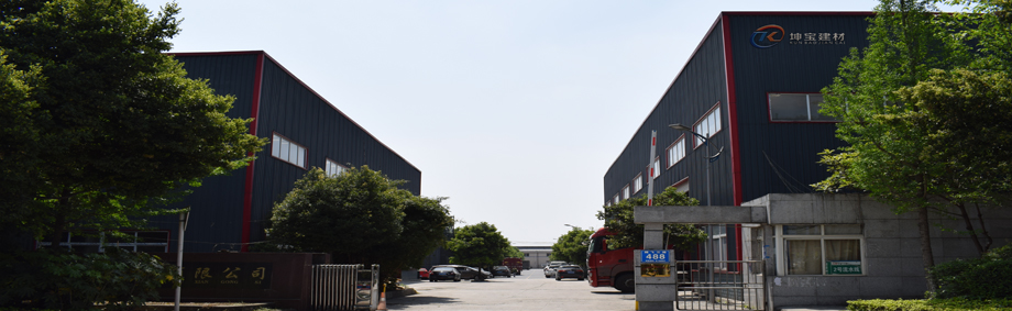 坤宝树脂瓦厂区大门